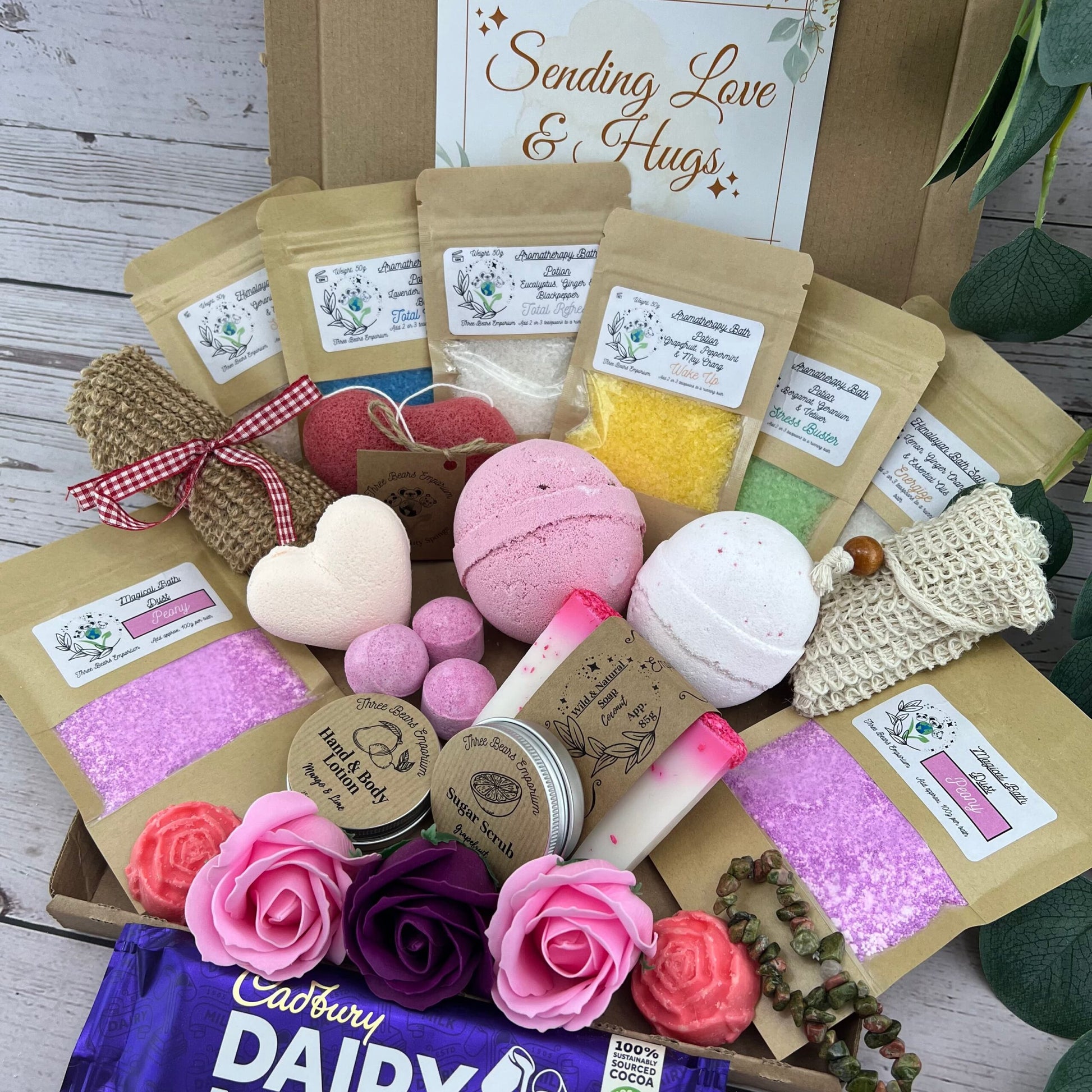 Bath relaxing gift set