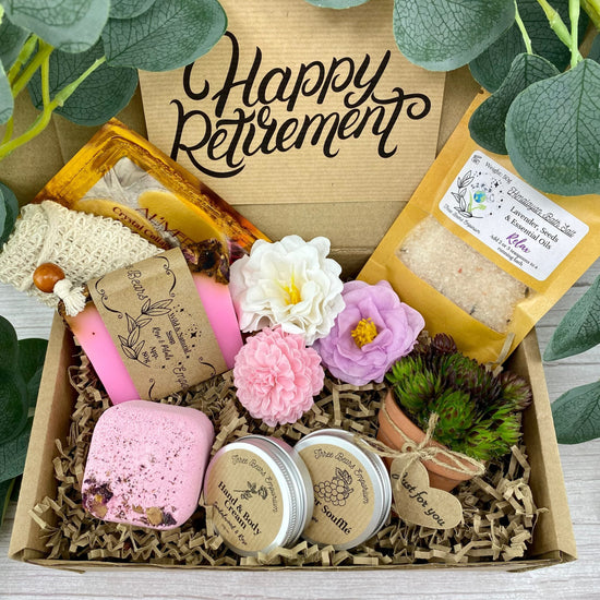 Shop the Perfect Retirement Gift Box for Women at Three Bears Emporium
